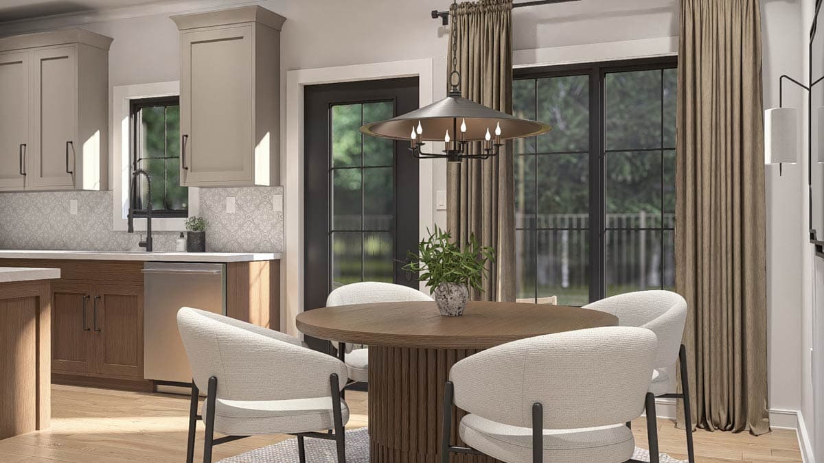 Plan 623575DJ: Stylish Two-Story Traditional House Plan: 2 Beds, 2.5 Baths, Upstairs Laundry - Image #14 - Traditional