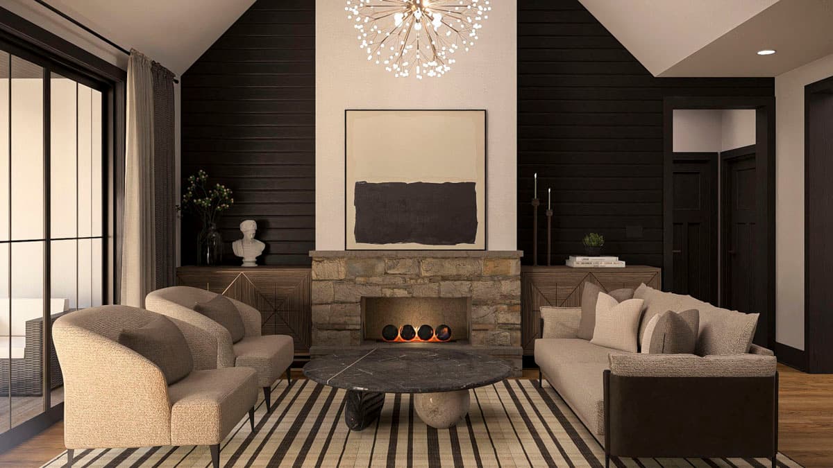 Plan 623576DJ: Charming Modern English Cottage House Plan with 3 Beds, Split Layout and Butler Pantry - Image #12 - Contemporary, Cottage, New American, Transitional