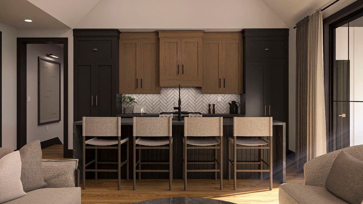 Plan 623576DJ: Charming Modern English Cottage House Plan with 3 Beds, Split Layout and Butler Pantry - Image #14 - Contemporary, Cottage, New American, Transitional