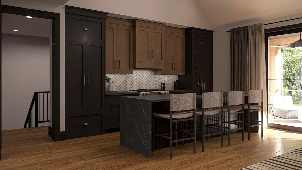 Plan 623576DJ: Charming Modern English Cottage House Plan with 3 Beds, Split Layout and Butler Pantry - Image #15 - Contemporary, Cottage, New American, Transitional