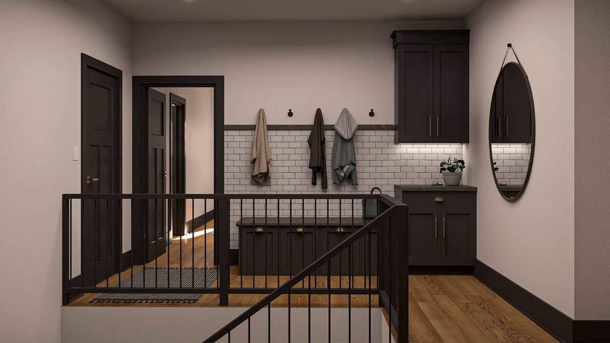 Plan 623576DJ: Charming Modern English Cottage House Plan with 3 Beds, Split Layout and Butler Pantry - Image #19 - Contemporary, Cottage, New American, Transitional