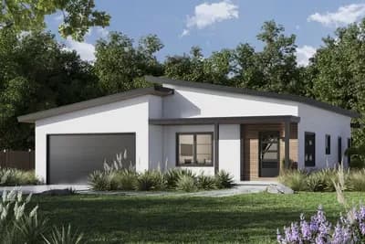 Modern One-Story Home 3 Bed, 2 Bath House Plan with Open Layout