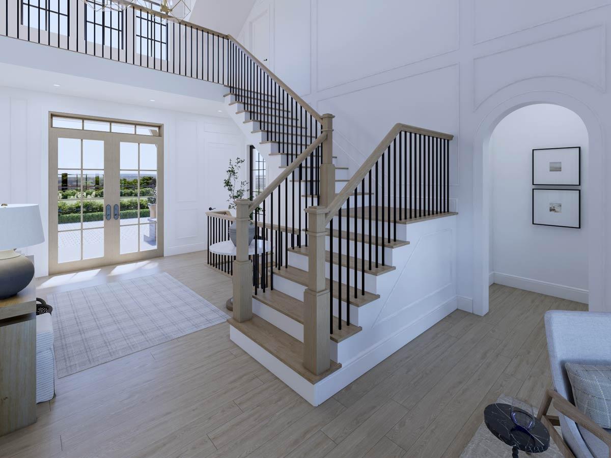 Plan 270124AF: Elegant Modern Transitional House Plan with Primary Suite and Flexible In-Law Suite - Image #10 - European, Transitional