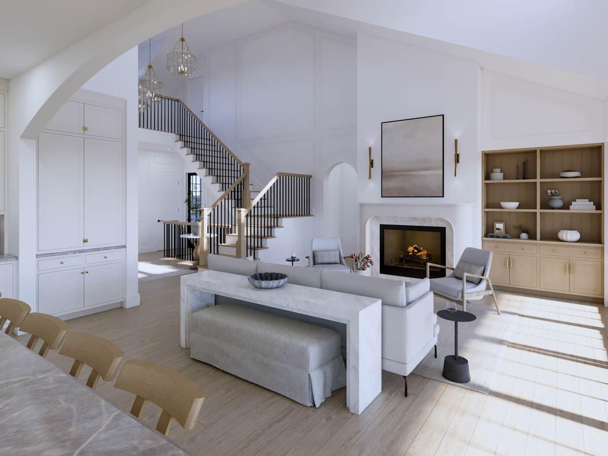 Plan 270124AF: Elegant Modern Transitional House Plan with Primary Suite and Flexible In-Law Suite - Image #25 - European, Transitional
