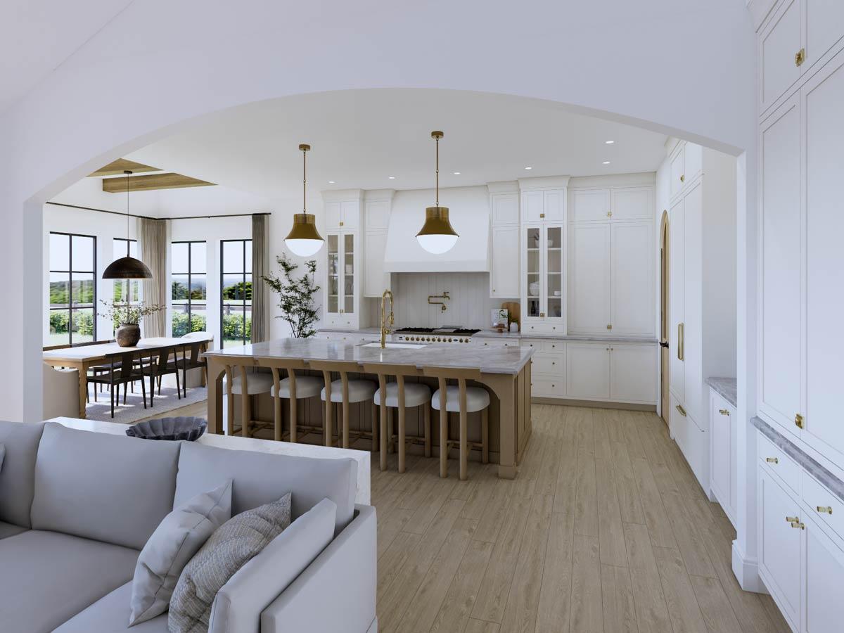 Plan 270124AF: Elegant Modern Transitional House Plan with Primary Suite and Flexible In-Law Suite - Image #16 - European, Transitional