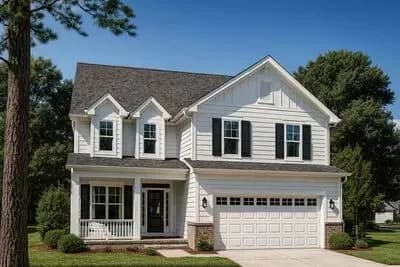 Family-Friendly Modern Farmhouse House Plan with Study and Mudroom