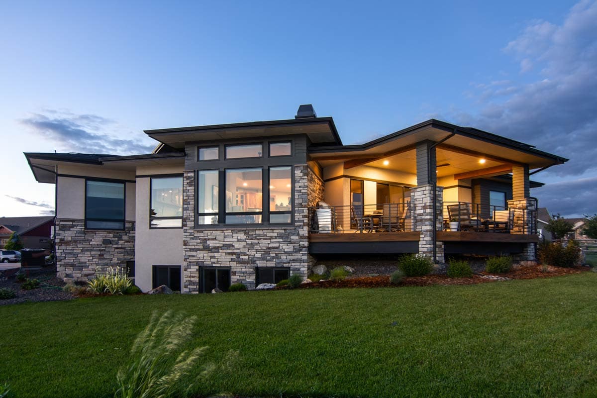 Plan 95331RW: Modern House Plan with Angled 3-Car Garage and Optional Home Theater - Image #27 - Contemporary, Transitional