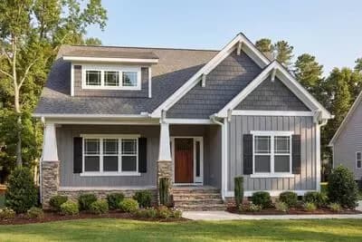 2-Bed Craftsman House Plan with Home Office and Covered Porch
