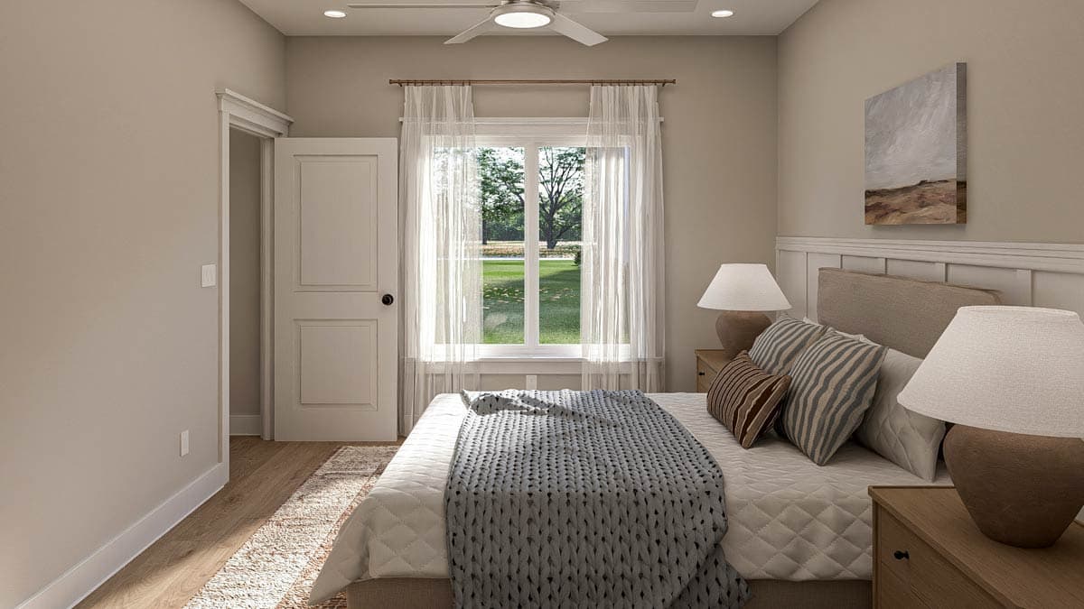 Plan 623579DJ: Modern Farmhouse 8-Bedroom Duplex Plan with Expansive Great Rooms - Image #15 - Farmhouse, Modern Farmhouse
