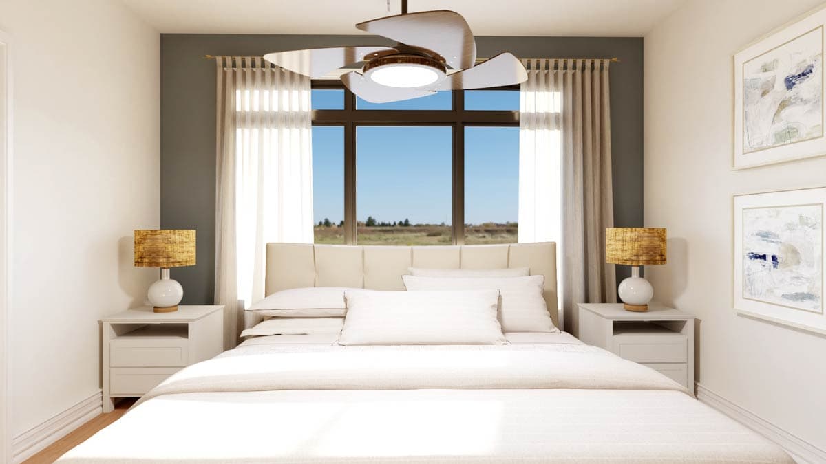 Plan 135399GRA: Sleek Modern 4-Bedroom House Plan with Main Level Master and Two-Story Great Room - Image #17 - Contemporary, Modern