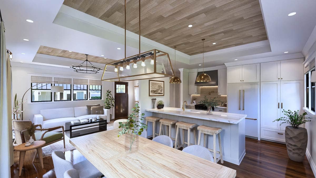 Plan 25937GE: Charming Modern Rustic Mountain Barn House Plan with 2 Beds and Detached Garage - Image #22 - Mountain, Rustic