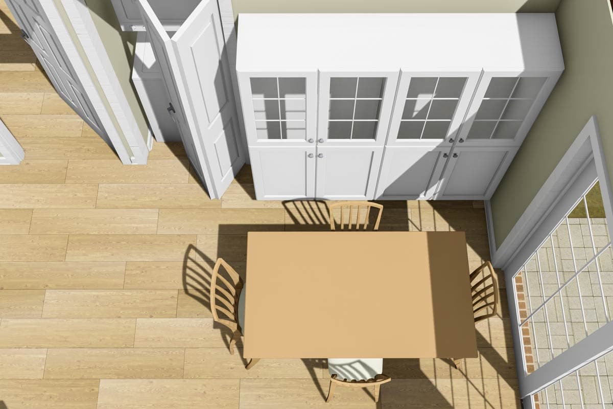 Plan 52503WM: Craftsman Cottage House Plan with 1 Bedroom and Main Level Laundry - Image #10 - Cottage, Craftsman