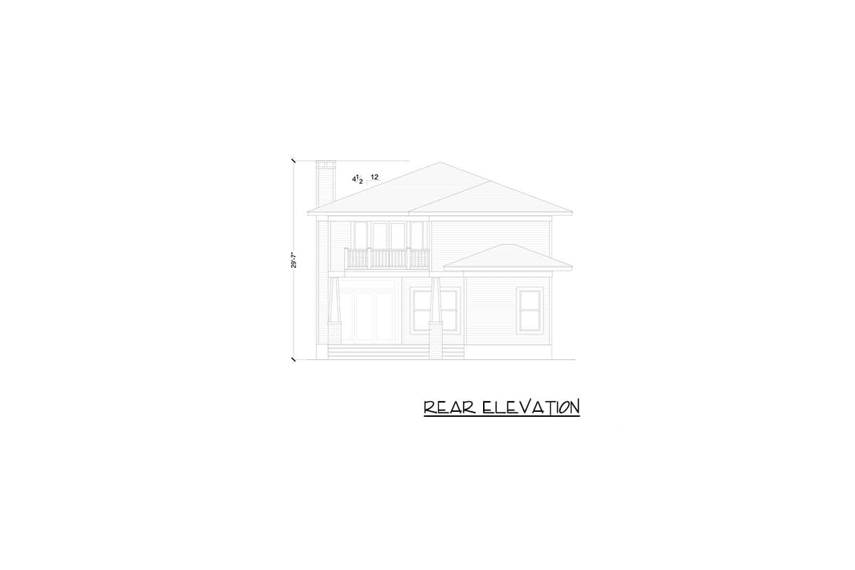 Plan 36712TX: Grand Craftsman House Plan: 4-5 Beds, Upstairs Master, Deep Porch - Image #16 - Bungalow, Craftsman, Traditional