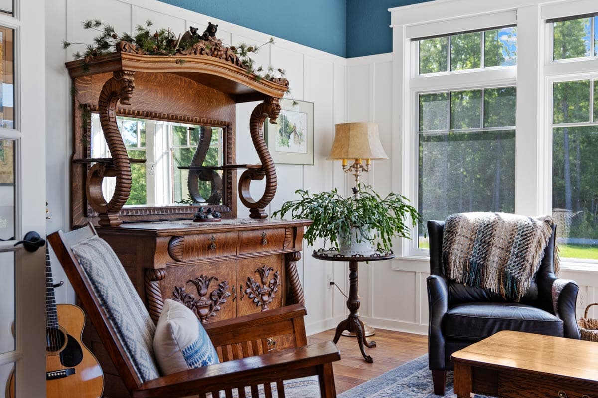 Plan 18259BE: Craftsman Country House Plan with Home Office and Butler Pantry - Image #11 - Country, Craftsman, Traditional