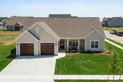 Country Ranch House Plan with Split Beds and Butler Pantry