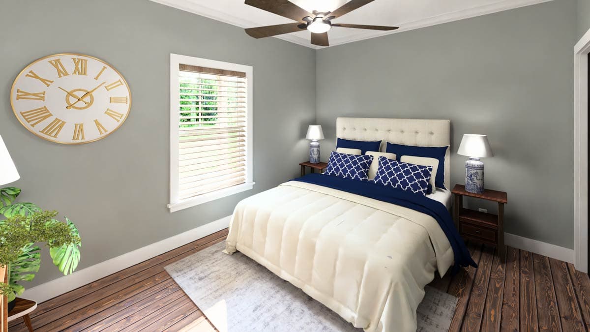 Plan 25075DH: Modern Farmhouse House Plan: 3 Beds, First-Floor Master, Dual Porches - Image #12 - Country, Farmhouse, Modern Farmhouse, Southern
