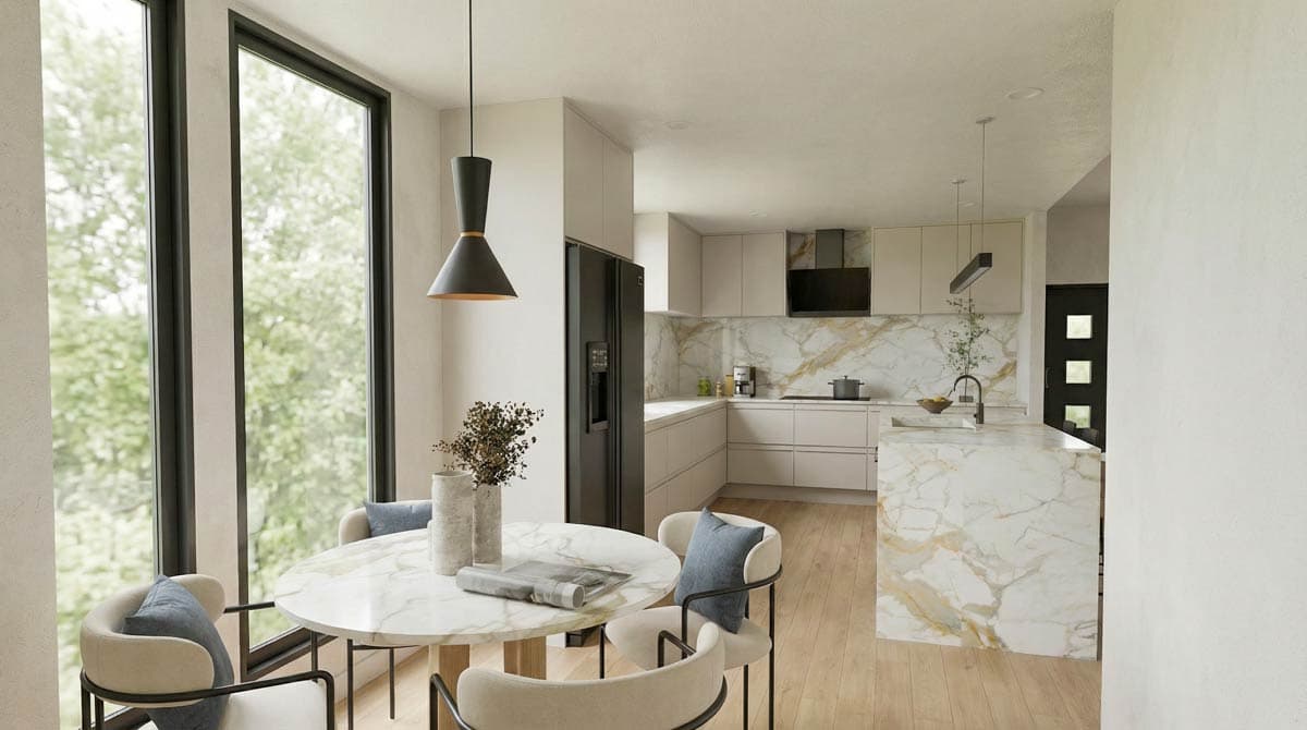 Plan 70946MK: Modern Ranch House Plan with Split Bedroom Layout and Vaulted Ceilings - Image #10 - Contemporary, Modern, Ranch