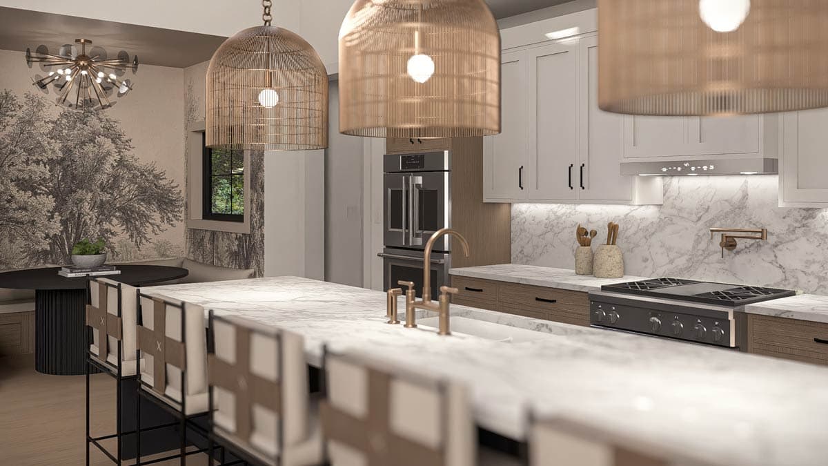 Plan 623591DJ: Contemporary Barndominium House Plan with Two-Story Great Room and 4-Car Garage - Image #18 - Barndominium, Contemporary, Scandinavian