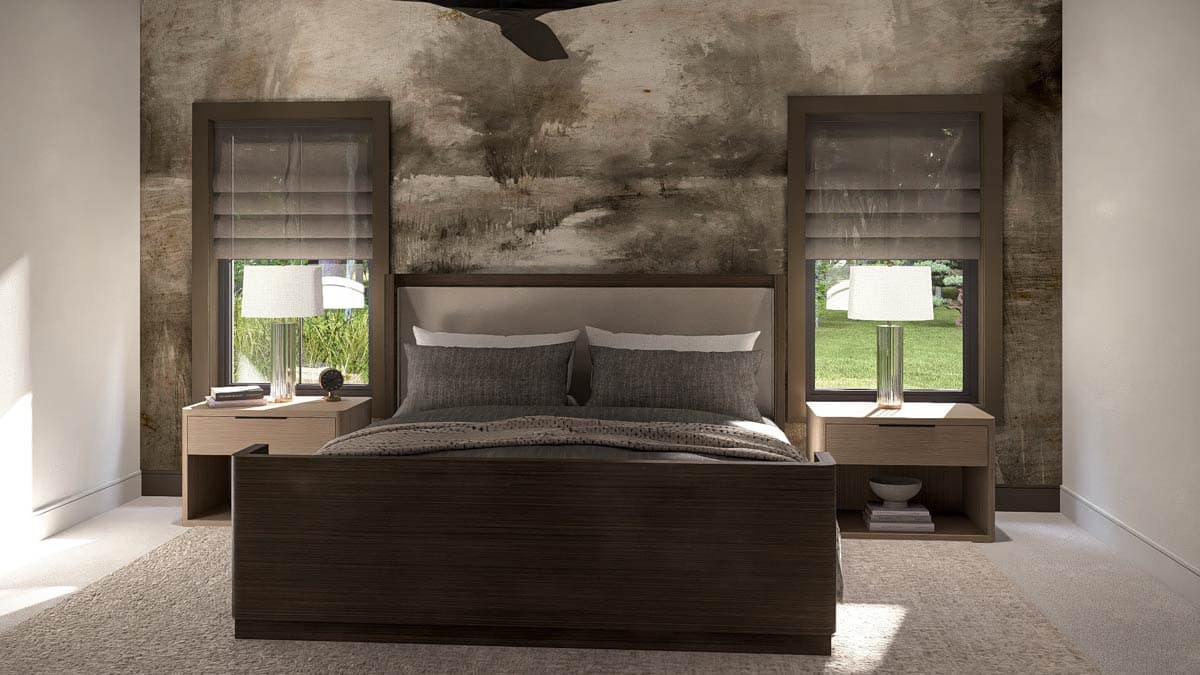 Plan 623591DJ: Contemporary Barndominium House Plan with Two-Story Great Room and 4-Car Garage - Image #20 - Barndominium, Contemporary, Scandinavian