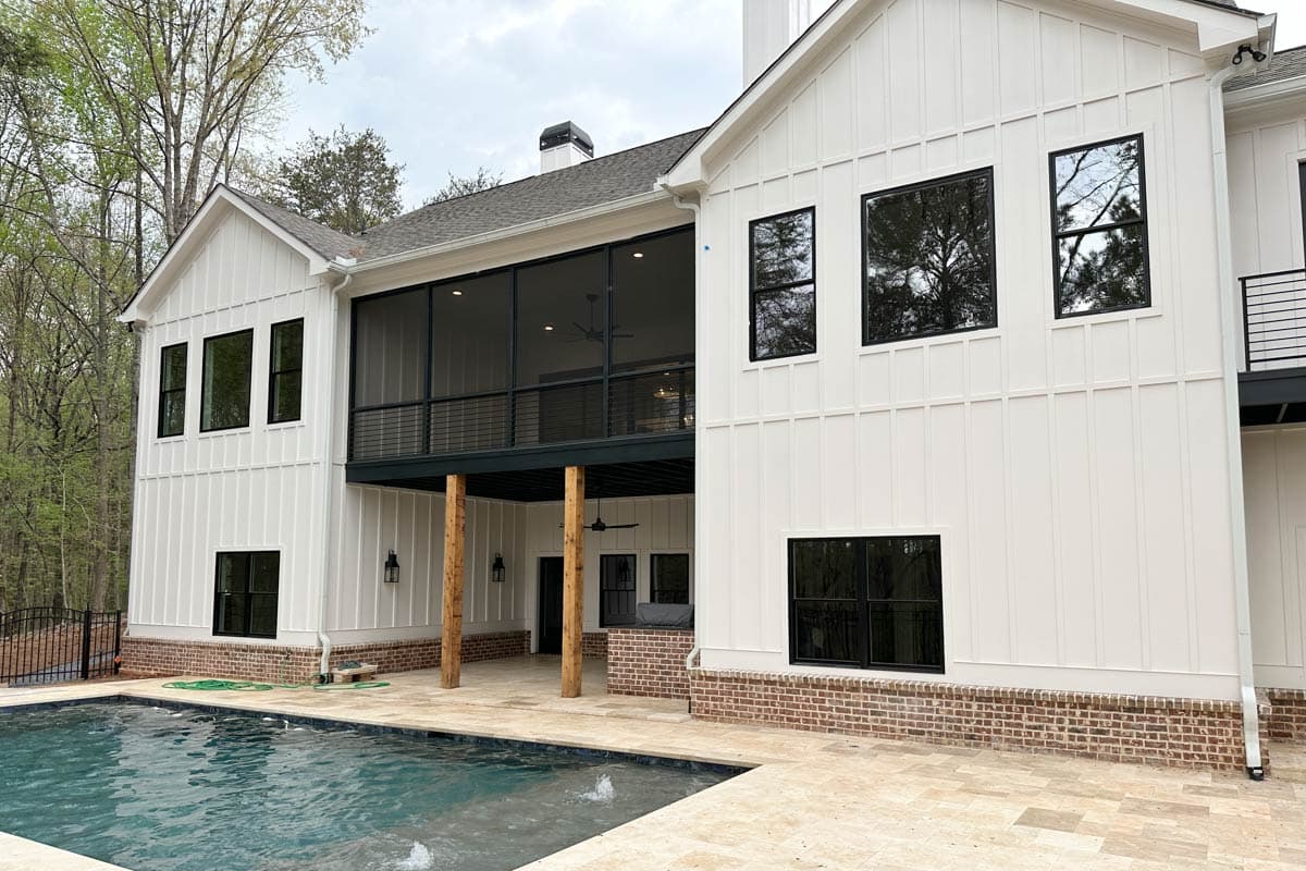 Plan 24428TW: Luxurious 4-Bedroom Modern Farmhouse House Plan with Main-Level Master and Outdoor Kitchen - Image #14 - Craftsman, Modern Farmhouse, Mountain, New American