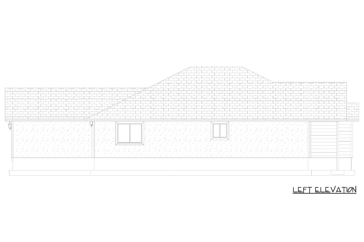 Plan 61689UT: Inviting 3-Bedroom Ranch House Plan with Home Office and Rear Garage - Image #10 - Country, Ranch, Traditional