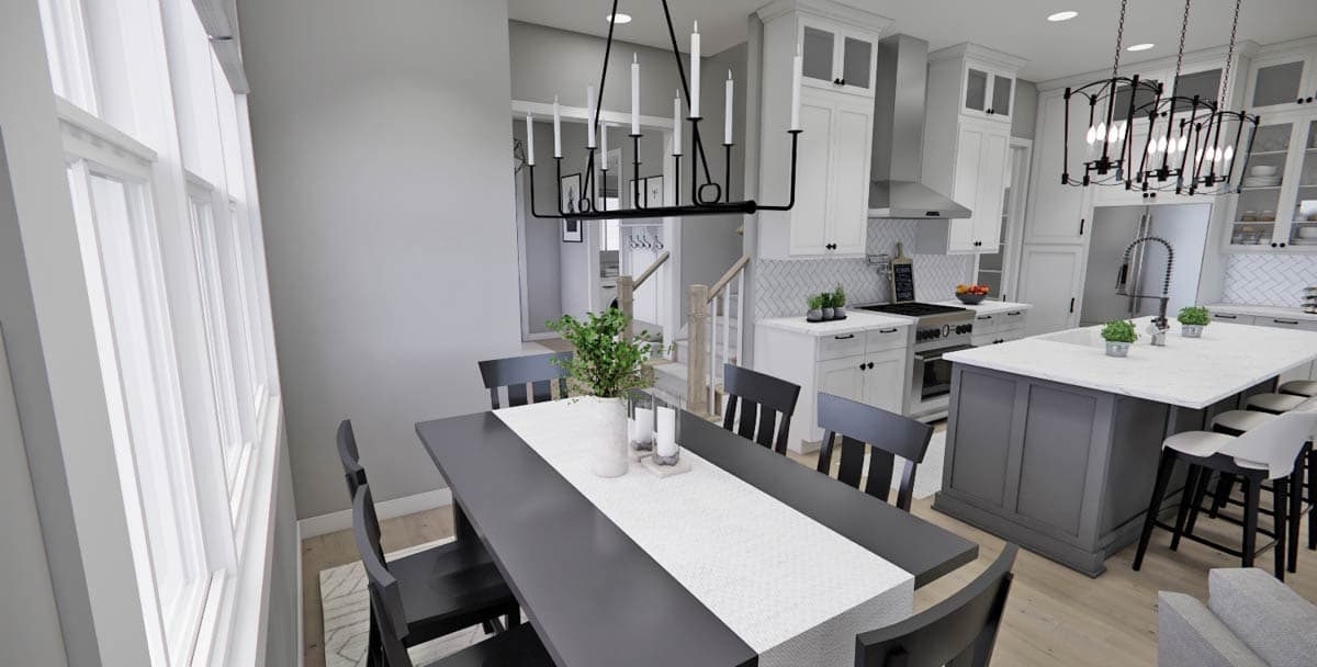 Plan 14929RK: Stylish Modern 4-Bedroom House Plan with Main Floor Master Suite - Image #15 - Contemporary, Modern