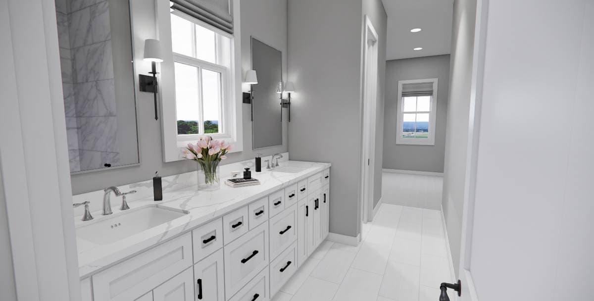 Plan 14929RK: Stylish Modern 4-Bedroom House Plan with Main Floor Master Suite - Image #22 - Contemporary, Modern