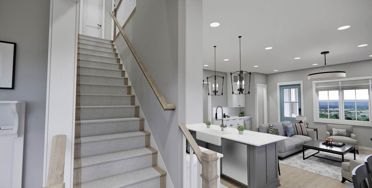 Plan 14929RK: Stylish Modern 4-Bedroom House Plan with Main Floor Master Suite - Image #29 - Contemporary, Modern