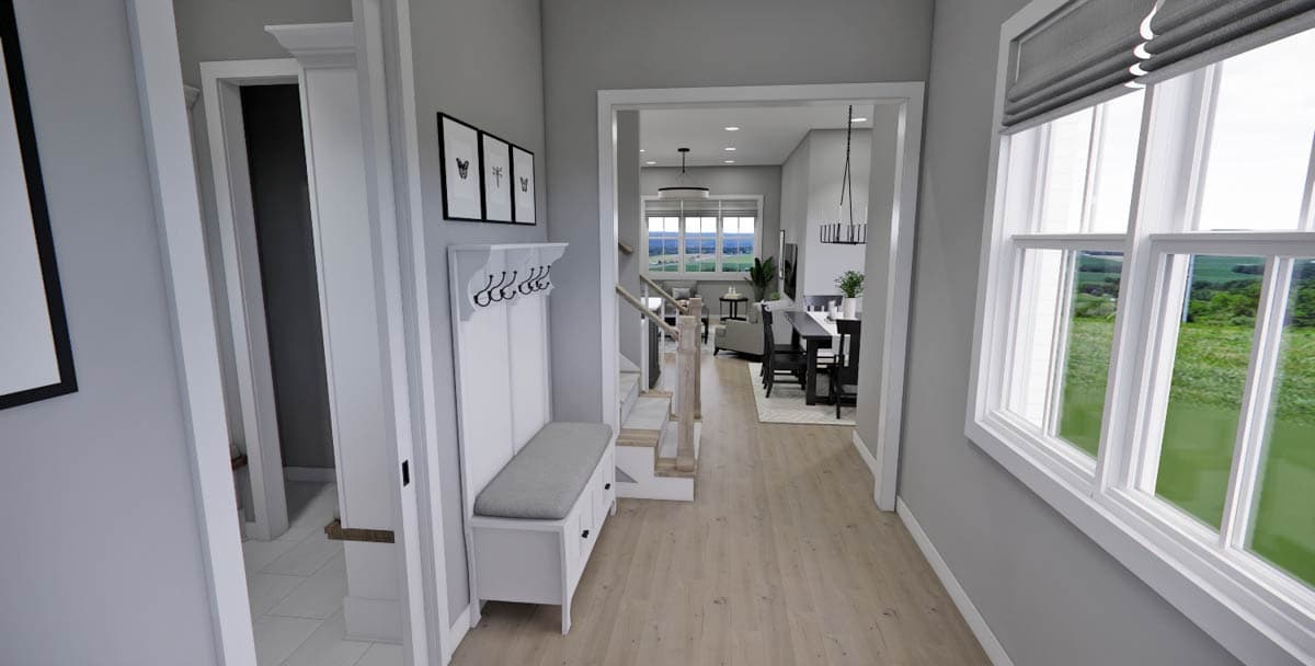 Plan 14929RK: Stylish Modern 4-Bedroom House Plan with Main Floor Master Suite - Image #31 - Contemporary, Modern