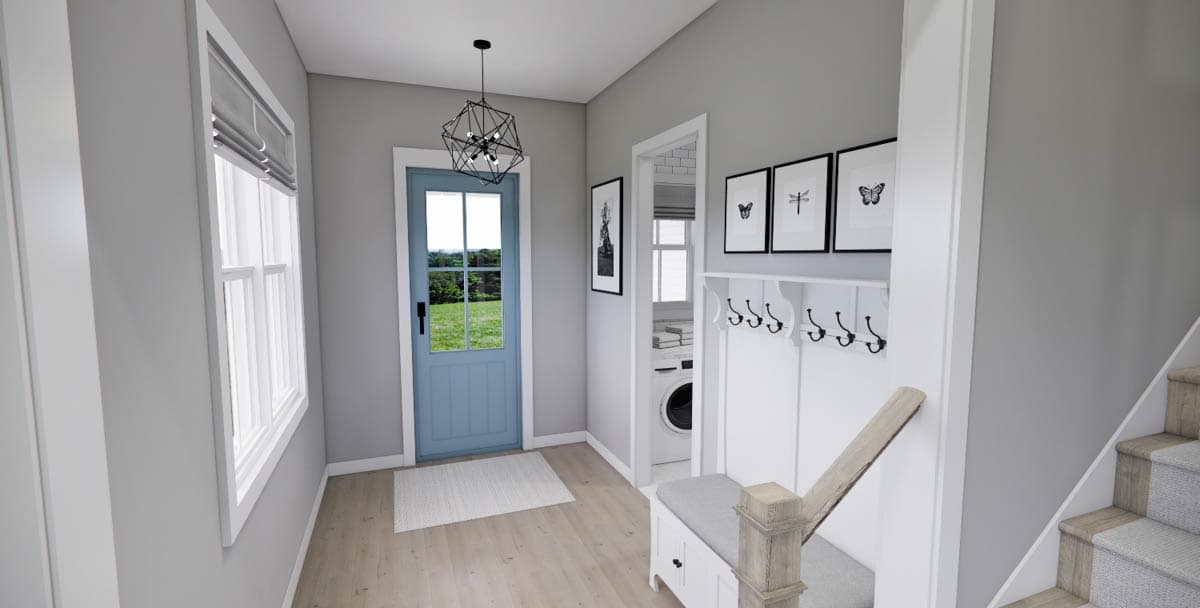 Plan 14929RK: Stylish Modern 4-Bedroom House Plan with Main Floor Master Suite - Image #32 - Contemporary, Modern