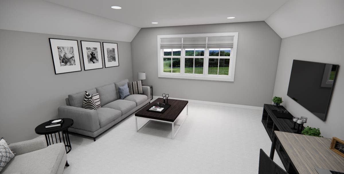 Plan 14929RK: Stylish Modern 4-Bedroom House Plan with Main Floor Master Suite - Image #37 - Contemporary, Modern