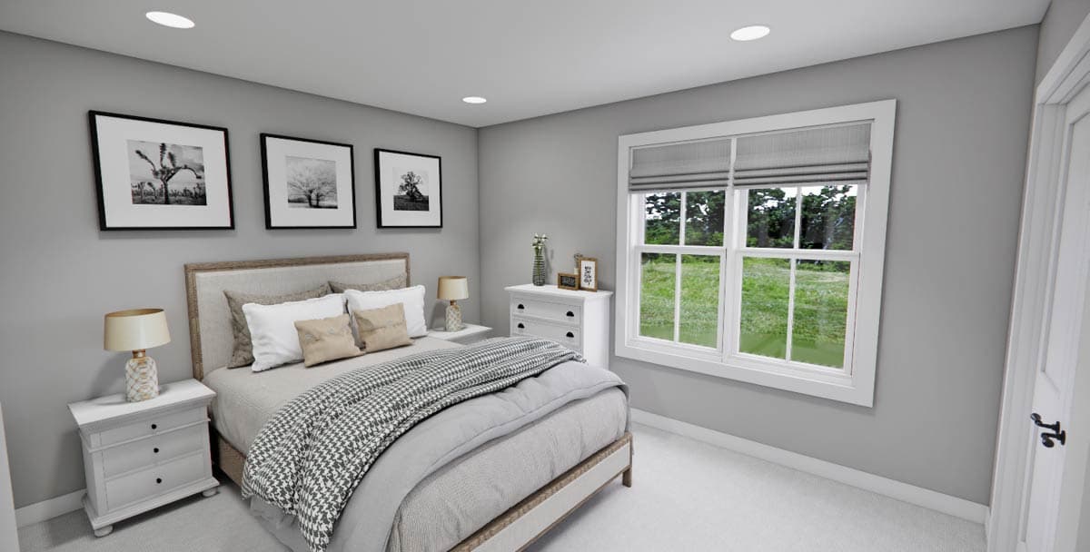 Plan 14929RK: Stylish Modern 4-Bedroom House Plan with Main Floor Master Suite - Image #42 - Contemporary, Modern