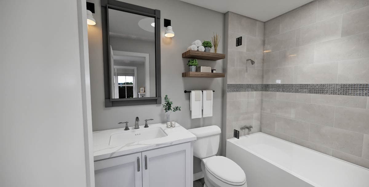 Plan 14929RK: Stylish Modern 4-Bedroom House Plan with Main Floor Master Suite - Image #44 - Contemporary, Modern