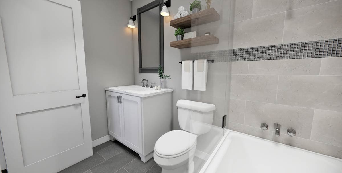 Plan 14929RK: Stylish Modern 4-Bedroom House Plan with Main Floor Master Suite - Image #45 - Contemporary, Modern