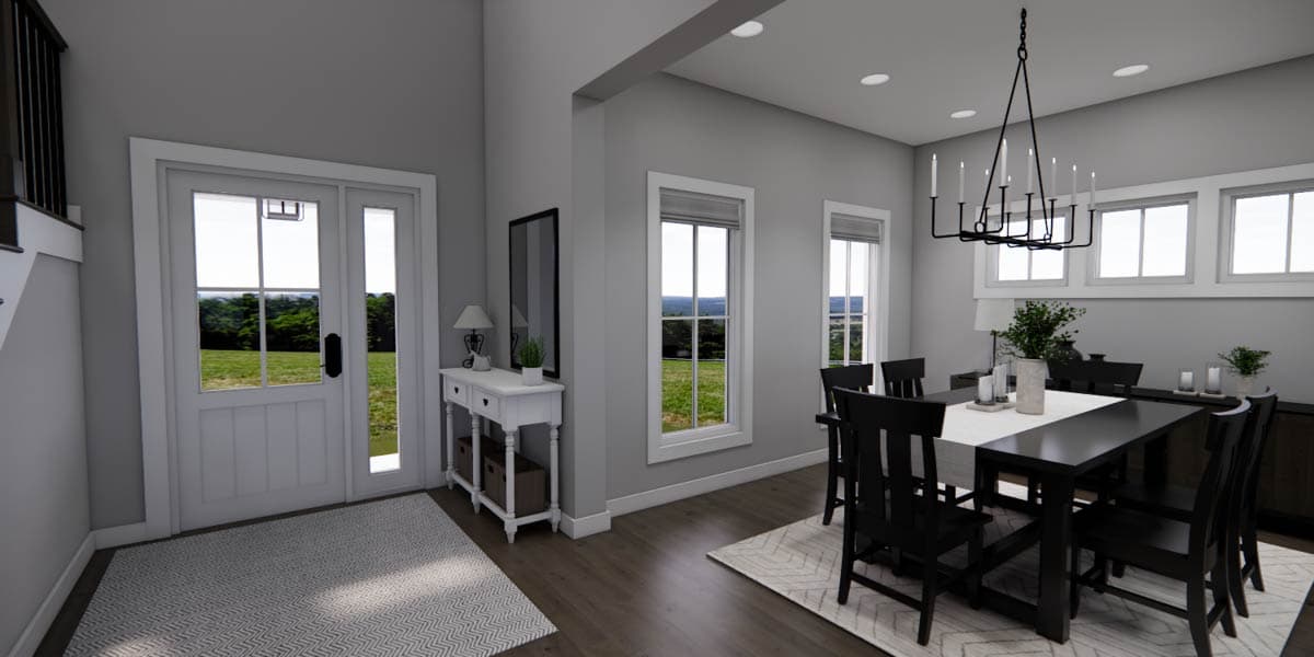 Plan 140043RK: Charming 4-Bedroom Craftsman House Plan with Main-Level Master Suite - Image #7 - Craftsman, Traditional