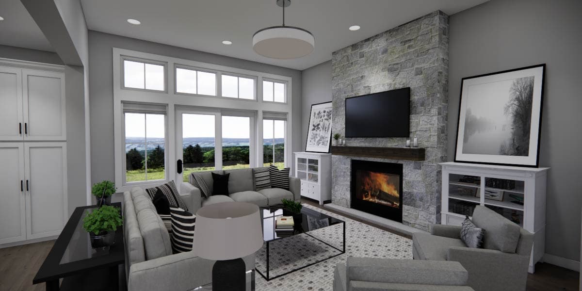 Plan 140043RK: Charming 4-Bedroom Craftsman House Plan with Main-Level Master Suite - Image #10 - Craftsman, Traditional
