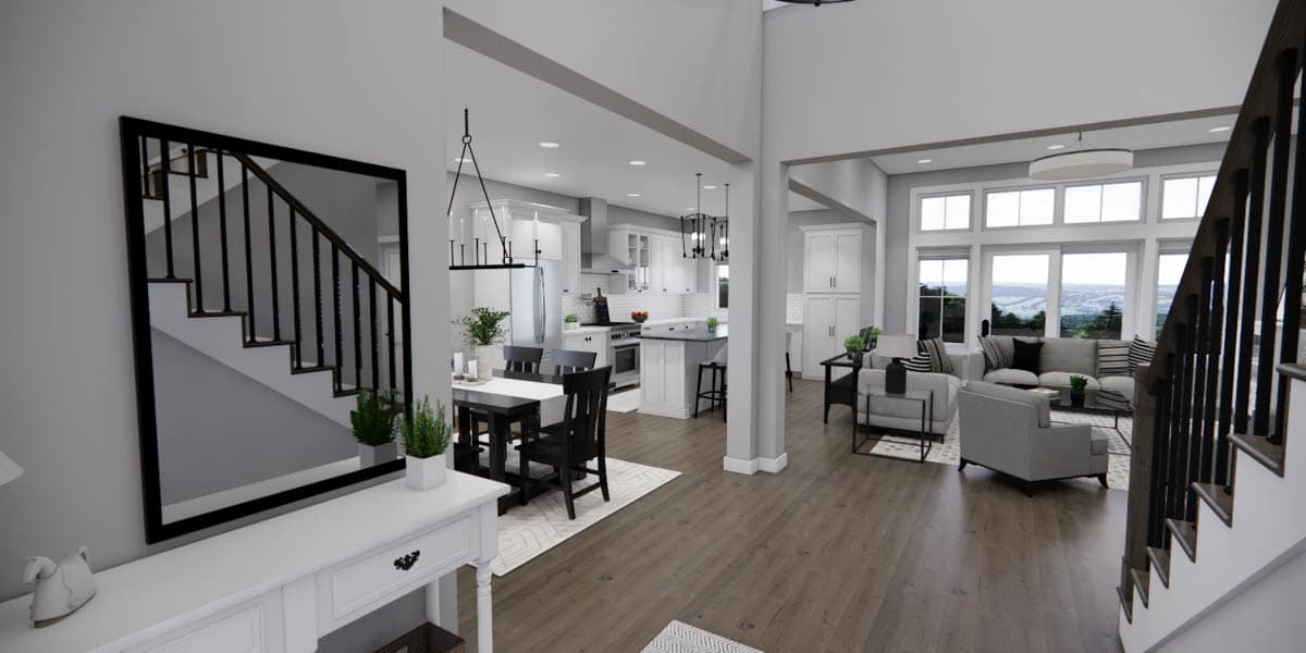 Plan 140044RK: Inviting Two-Story Traditional Country House Plan with Main-Level Master Suite - Image #9 - Country, Traditional