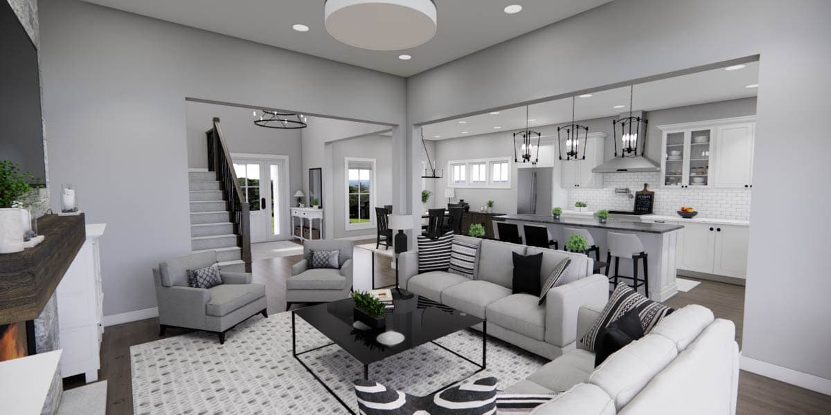 Plan 140044RK: Inviting Two-Story Traditional Country House Plan with Main-Level Master Suite - Image #14 - Country, Traditional