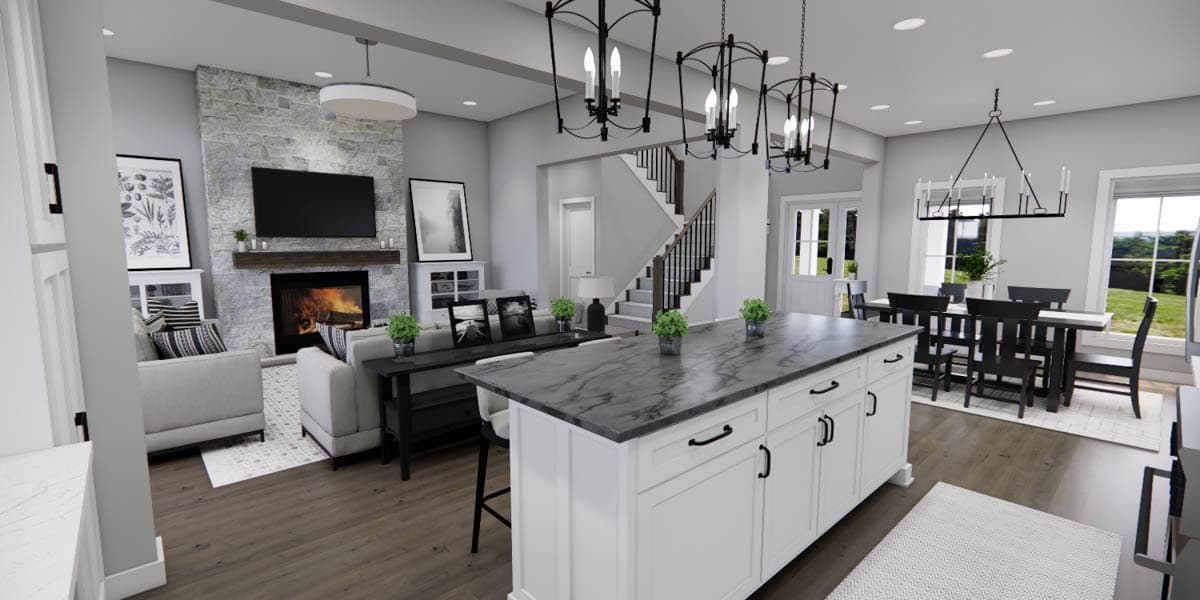 Plan 140044RK: Inviting Two-Story Traditional Country House Plan with Main-Level Master Suite - Image #20 - Country, Traditional