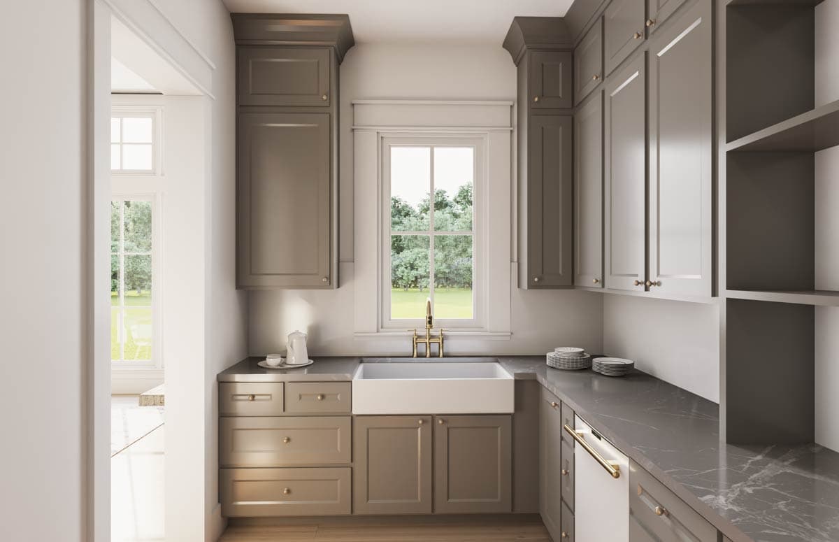 Plan 52024HZ: Grand Modern Farmhouse House Plan with Split Bedrooms and Outdoor Kitchen - Image #15 - Modern Farmhouse, Traditional, Transitional