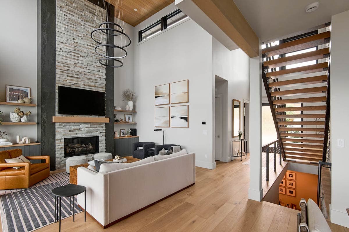 Plan 280259JWD: Northwest Modern House Plan with Walkout, Dual Decks, and Home Office - Image #7 - Contemporary, Modern, Northwest