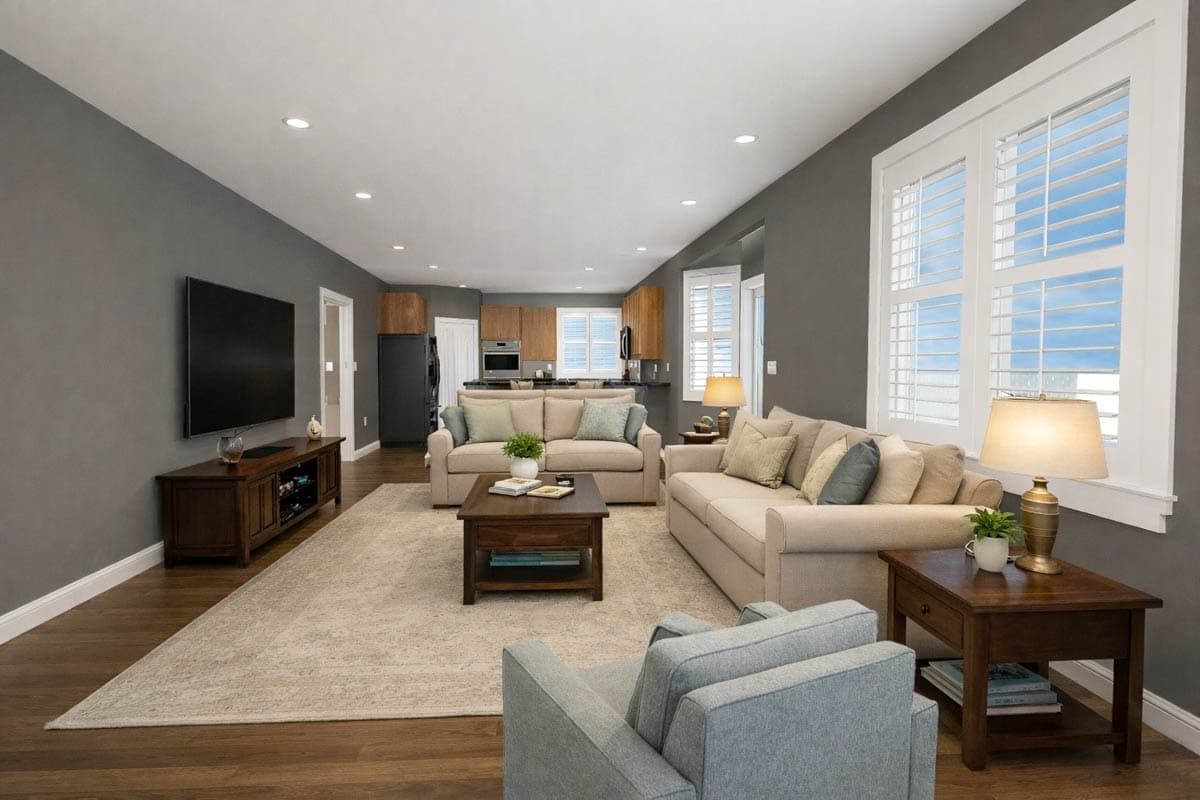 Plan 61690UT: Craftsman Ranch Plan with Den and Main-Level Master Suite - Image #9 - Craftsman, Ranch, Traditional