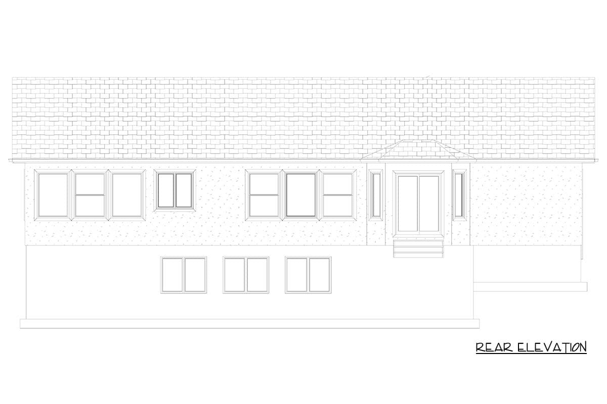 Plan 61692UT: Craftsman Ranch House Plan with 3-Car Garage and Main-Level Master Suite - Image #35 - Craftsman, Ranch, Traditional
