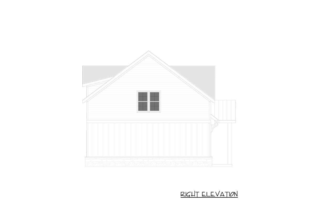 Plan 750014LDG: Modern Barndominium House Plan with Vaulted Living and Ample Storage - Image #8 - Barndominium, Modern Farmhouse
