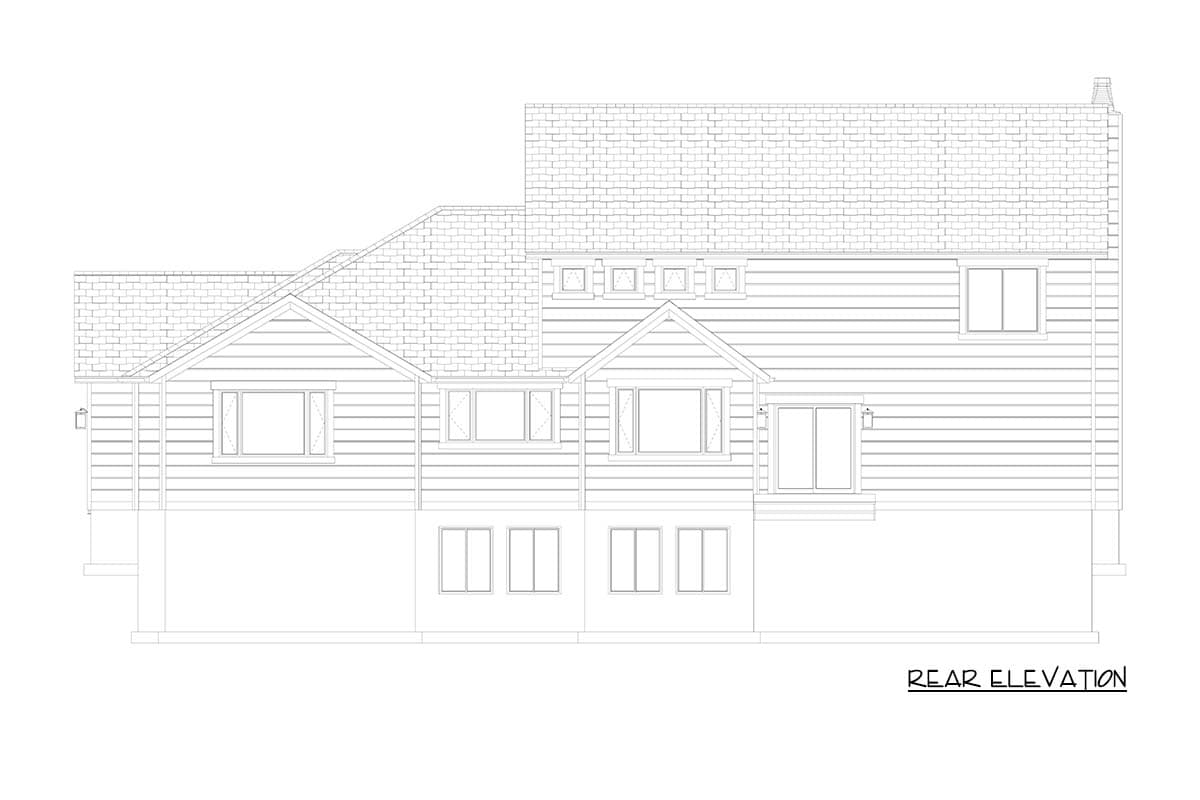 Plan 61695UT: Versatile Modern Farmhouse House Plan with 5+ Beds, Loft and 3-Car Garage - Image #29 - Craftsman, Farmhouse, Modern Farmhouse, Traditional