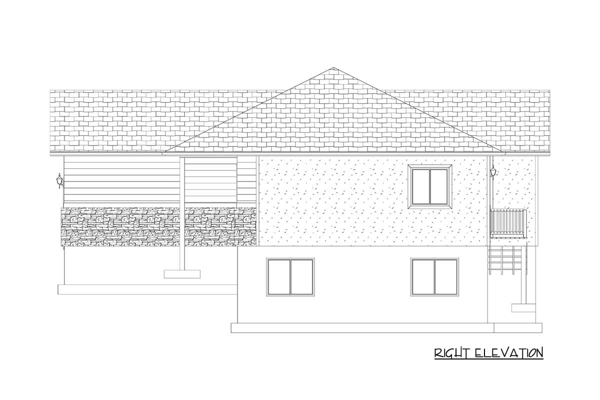 Plan 61696UT: Craftsman Ranch Plan with Flexible Layout and 2-Car Garage - Image #26 - Craftsman, Ranch, Traditional