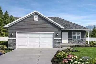 Craftsman Ranch Plan with Flexible Layout and 2-Car Garage