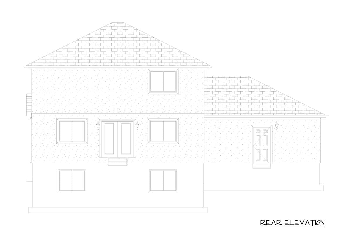 Plan 61699UT: Traditional Craftsman House Plan with Home Office and Expansive Porch - Image #24 - Craftsman, Traditional