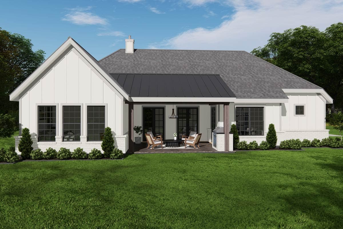 Plan 25453TF: Charming Traditional European Cottage House Plan with 3 Bedrooms and 2230 Square Feet - Image #7 - Colonial, Cottage, Country, European, Modern Farmhouse, Traditional