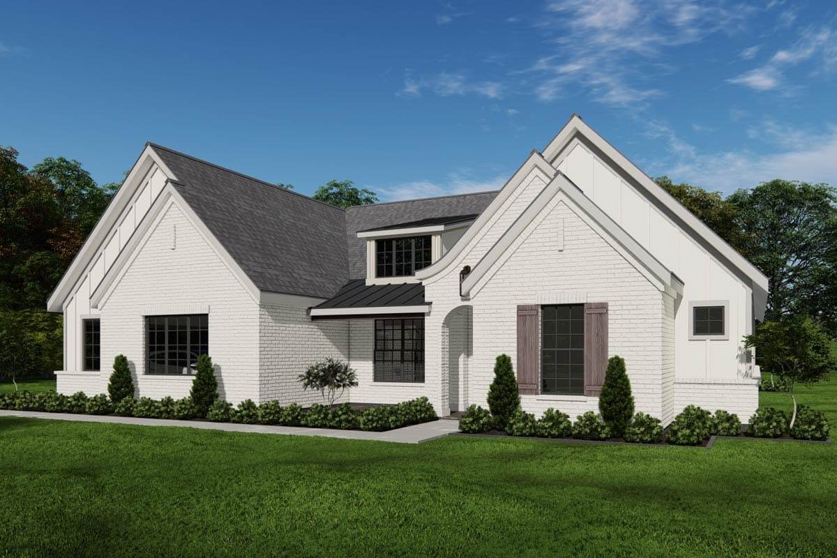 Plan 25453TF: Charming Traditional European Cottage House Plan with 3 Bedrooms and 2230 Square Feet - Image #4 - Colonial, Cottage, Country, European, Modern Farmhouse, Traditional